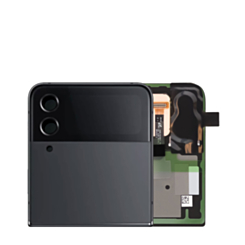 Outer OLED Assembly without Frame for Galaxy Z Flip 4 F721 (BLACK) (Service Pack)