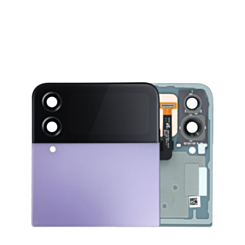 Outer OLED Assembly without Frame for Galaxy Z Flip 4 F721 (LAVENDER) (Service Pack)