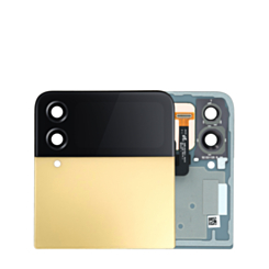Outer OLED Assembly without Frame for Galaxy Z Flip 4 F721 (YELLOW) (Service Pack)