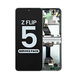 OLED Assembly with Frame for Galaxy Z Flip 5 F731 (MINT) (US and International) (Service Pack)
