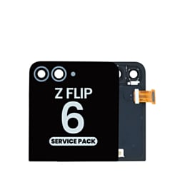 Outer OLED Assembly without Frame for Galaxy Z Flip 6 F741 (BLUE) (Service Pack)