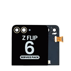 Outer OLED Assembly without Frame for Galaxy Z Flip 6 F741 (YELLOW) (Service Pack)