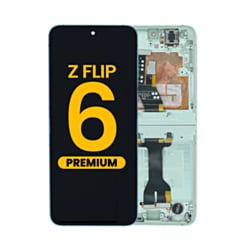 OLED Assembly with Frame for Galaxy Z Flip 6 F741 (MINT) (US & International) (Premium)