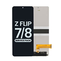 Inner OLED Assembly without Frame for Galaxy Z Flip 7 (F766) / Z Flip 8 (F776) (Service Pack)