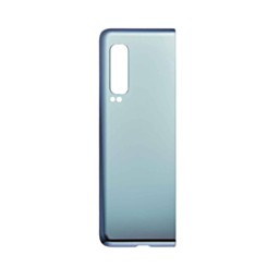 Back Glass for Galaxy Z Fold F900 (NO LOGO) (SILVER)