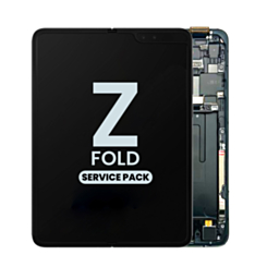 Inner OLED Assembly With Frame For Galaxy Z Fold 4G (COSMOS BLACK) (Service Pack)