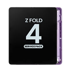 Inner OLED Assembly with Frame for Galaxy Z Fold 4 F936 (BURGUNDY) (US and International) (Service Pack)
