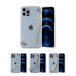 Fashion Pearl Bracelet Clear for iPhone 8P / 7P (Only Ground Shipping)