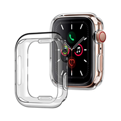 iWatch 44mm Hard TPU Soft PC Frame Cover Protector Bumper Case (Only Ground Shipping)