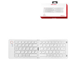 VEN-DENS VD-KB001 Foldable Wireless Keyboard (WHITE) (Only Ground Shipping)