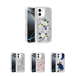 Flower Design Transparent Case with Wireless Charger for iPhone 11 (Only Ground Shipping)