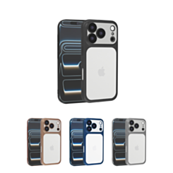 Frosted Transparent Matte Case with Lens Protection for iPhone 17 Pro (Only Ground Shipping)
