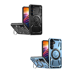 Full-Body Rugged Shockproof Case with Built-in Ring Holder for Galaxy S23 Plus (Only Ground Shipping)