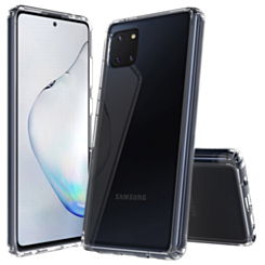 Galaxy A81 Hybrid Case with Air Cushion Technology - Clear (Only Ground Shipping)