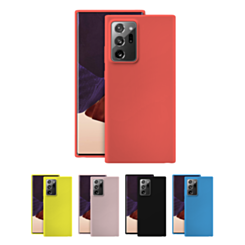 Galaxy Note 20 Soft Solid Silicone Case (Full Buttom Cover)