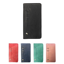 Galaxy S20 Plus Genuine Leather Magnetic Wallet Case with Credit Card Slot