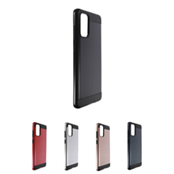 Galaxy S20 Plus Hybrid Metal Brushed Case
