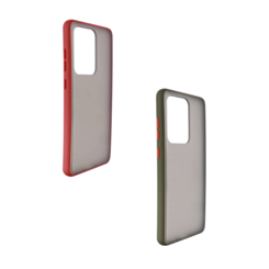 Galaxy S20 Ultra Hard PC Rear / Soft TPU Colorful Border Case