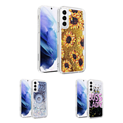 Galaxy S23 Liquid Quicksand Glitter Cover Case