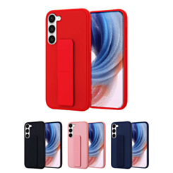 Galaxy S23 Plus Hand Strap Vertical Magnetic Kickstand Case