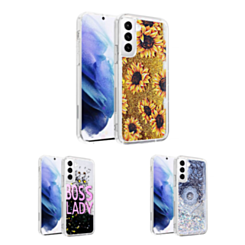 Galaxy S23 Plus Liquid Quicksand Glitter Cover Case