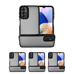 Galaxy S24 / S25 Matte Silicone Frame Shockproof Case (Only Ground Shipping)
