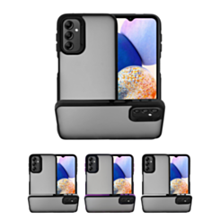 Galaxy S25 Plus Matte Silicone Frame Shockproof Case (Only Ground Shipping)