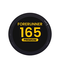 OLED Assembly without Frame for Garmin Forerunner 165 (2024) (Black) (Premium)