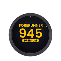 LCD Assembly with Frame for Garmin Forerunner 945 (2019) (White) (Premium)