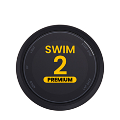 LCD Assembly with Frame for Garmin Swim 2 (2019) (Black) (Premium)