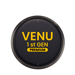 OLED Assembly with Frame for Garmin Venu 1st Gen (2019) (Black) (Premium)