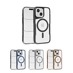 Glossy & Transparent Magnetic Case for iPhone 13 / 14 (Only Ground Shipping)