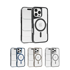Glossy & Transparent Magnetic Case for iPhone 16 Pro (Only Ground Shipping)