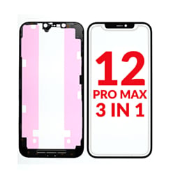 Shop the 3in1 Front Glass + Frame + OCA for iPhone 12 Pro Max G+ Oca Pro.






