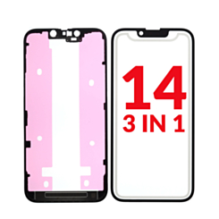 Shop the 3-in-1 front glass, frame, and OCA for iPhone 14 G+ OCA Pro.

