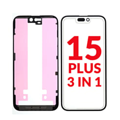 G+ OCA PRO 3-in-1 (Front Glass + Frame + OCA) for iPhone 15 Plus