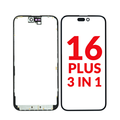 G+ OCA PRO 3-in-1 (Front Glass + Frame + OCA) for iPhone 16 Plus