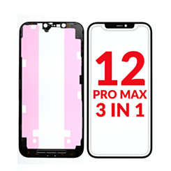 G+ OCA PRO 3-in-1 (Front Glass + Frame + OCA) for iPhone 12 Pro Max (Premium)