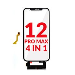 G+ OCA PRO 4-in-1 (Front Glass + Frame + Short Touch + OCA) with IC for iPhone 12 Pro Max