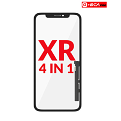 Purchase the 4-in-1 set that includes Front Glass, Frame, Long Touch, and OCA for iPhone XR, G Plus Oca Pro.
