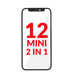 G+ OCA PRO 2-in-1 (Front Glass + OCA) for iPhone 12 Mini (Pack of 5)