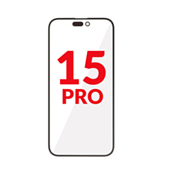 Purchase the front glass with OCA pack of 5 for iPhone 15 Pro G+ OCA Pro.
