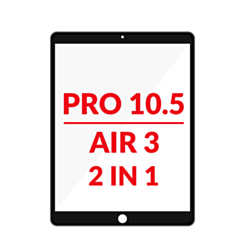 G+ OCA PRO 2-in-1 (Front Glass + OCA) for iPad Pro 10.5" (2017) / Air 3 (2019) (BLACK)