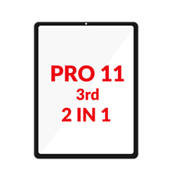 G+ OCA PRO 2-in-1 (Front Glass + OCA) for iPad Pro 11" (3rd Gen 2021) (BLACK)