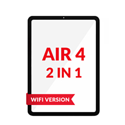 G+ OCA PRO 2-in-1 (Front Glass + OCA) for iPad Air 4 (2020) (BLACK) (Wi‑Fi Version)