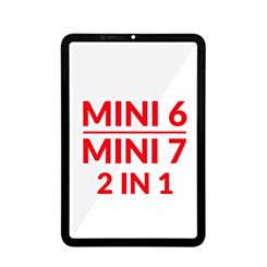 G+ OCA PRO 2-in-1 (Front Glass + OCA) for iPad Mini 6 (2021) / Mini 7 (2024, A17 Pro) (BLACK)