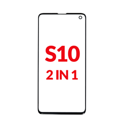 Order the 2-in-1 front glass and OCA, premium, for Galaxy S10.