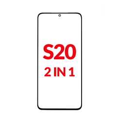 Order the G+OCA Pro front glass with OCA for the Galaxy S20, 2 in 1.