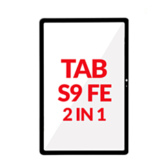 G+ OCA PRO 2-in-1 (Front Glass + OCA) for Galaxy Tab S9 FE (X510 / X516 / X716) (BLACK) (Premium)