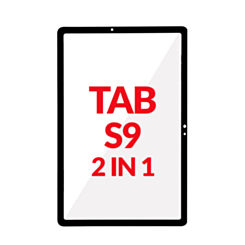 G+ OCA PRO 2-in-1 (Front Glass + OCA) for Galaxy Tab S9 (X710) (BLACK) (Premium)